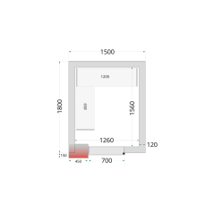 
                                    TEFCOLD CR 150x180x220
                                