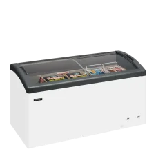 Pultová mraznička prosklené oblé víko - FOCUS 151