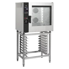 
                                    Konvektomat elektrický 7x GN 1/1, 12,6 kW, nástřik, dotykový, automatická mytí, pravé dveře
                                