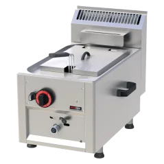 
                                    Fritéza plynová 8 l, 8 kW
                                