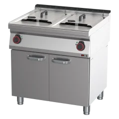 
                                    Fritéza elektrická dvojitá 0,8 kW/l, 17+17 l s podestavbou 400 V
                                