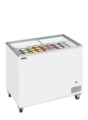 Pultová mraznička posuv. rovné víko - IC302SC