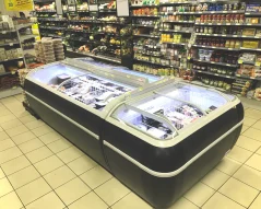 Mrazicí ostrov, černá - TWIN 220B-F