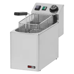 
                                    Fritéza elektrická 0,42 kW/l, 5 l stolní 230 V
                                