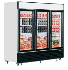 Mrazicí skříň prosklené dveře - LGF7500