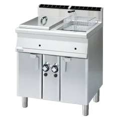 
                                    Fritéza plynová dvojitá 0,75 kW/l, 18+18 l s podestavbou
                                