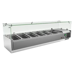 
                                    Vitrína chladicí pultová 1x GN 1/2 + 5x GN 1/3
                                