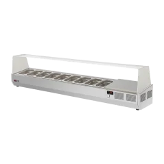 
                                    Vitrinka chladicí 200 cm GN 1/4 pro RTP 3D
                                