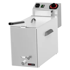 
                                    Fritéza na ryby elektrická 0,43 kW/l, 8 l stolní s výpustí 230 V
                                