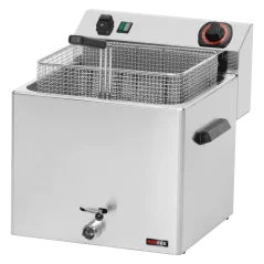 
                                    Fritéza elektrická 0,74 kW/l, 11 l stolní s výpustí 400 V
                                