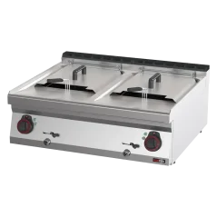 
                                    Fritéza elektrická dvojitá 0,96 kW/l, 13+13 l bez podestavby 400 V
                                