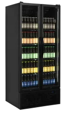 Chladicí skříň prosklené kř. dveře - FS890H BLACK