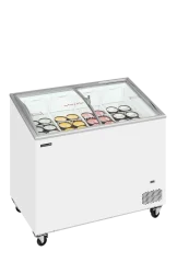 Pultová mraznička prosklené oblé víko - IC302SCEB