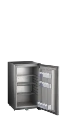 Minibar plné dveře, černé opláštění - TM 55