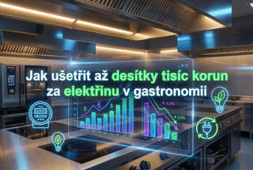 Jak ušetřit až desítky tisíc korun za elektřinu v gastronomii