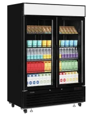 Chladicí skříň prosklené dveře - TEFCOLD LGC5000B