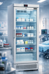 Chladicí skříň prosklené dveře - TEFCOLD MSU 400