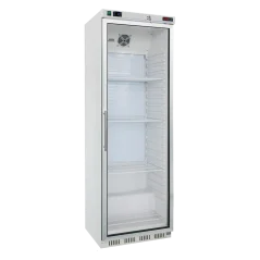 
                                    Skříň chladicí 350 l, prosklené dveře, bílá
                                