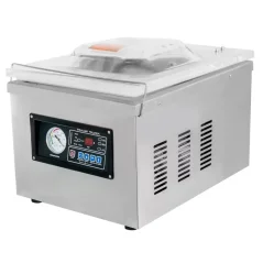 Komorová vakuová balička,svár 300 mm, čerpadlo 10 m³/h, 0,75 kW, nerez