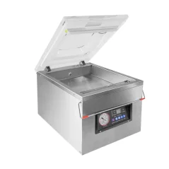 Komorová vakuová balička, svár 320 mm, čerpadlo 10 m³/h, 0,49 kW, nerez