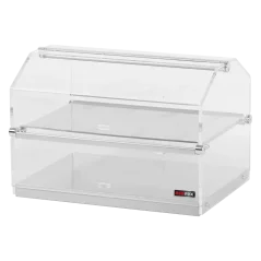 
                                    Vitrínka neutrální dvoupatrová 50x35
                                