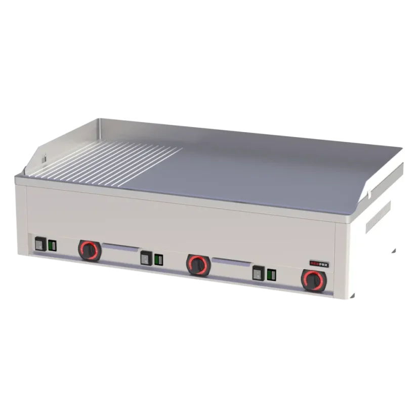 
                                    Grilovací deska 97x48 elektrická kombinovaná stolní 400 V
                                