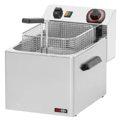 
                                    Fritéza elektrická 0,38 kW/l, 8 l stolní 230 V
                                