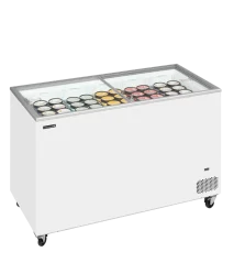 Pultová mraznička posuv. rovné víko - IC402SC