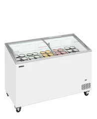 Pultová mraznička prosklené oblé víko - IC402SCEB