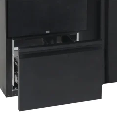 Minibar, zásuvkový, černý - CBC360