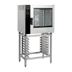 
                                    Konvektomat elektrický zesílená verze nástřik dotykový barevný automatické mytí pravé dveře 7x GN 1/2
                                