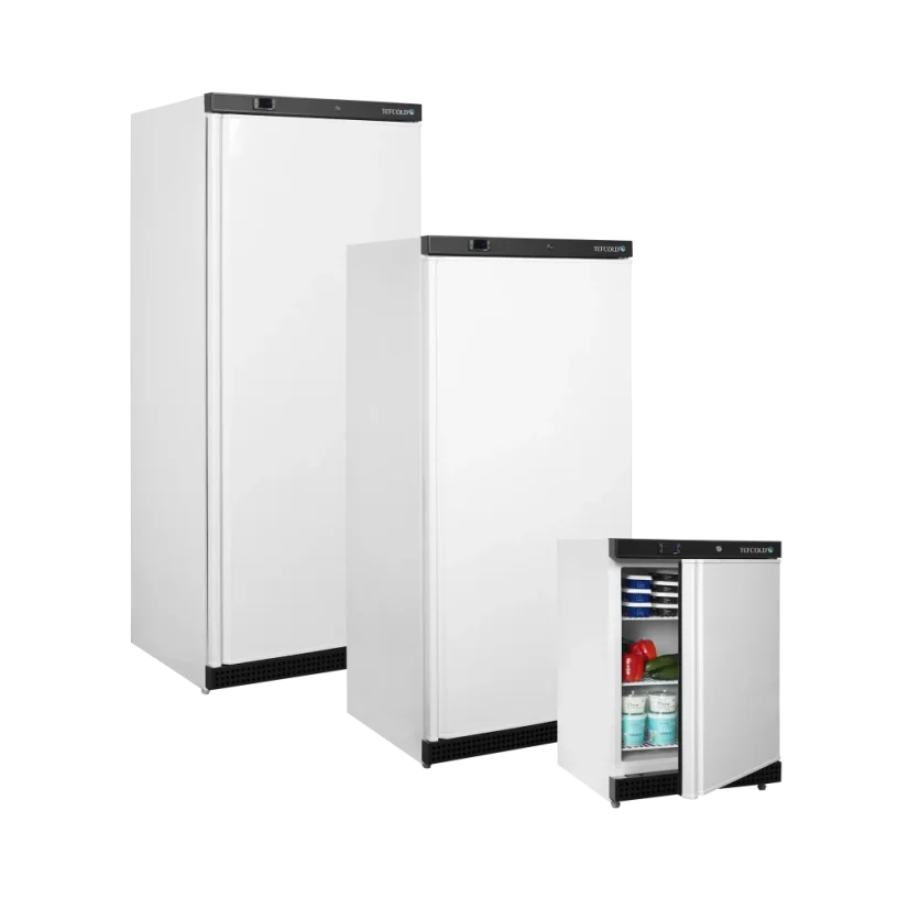 Chladicí skříň s plnými dveřmi, bílá - TEFCOLD UR 600 W1