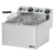 
                                    Fritéza elektrická dvojitá 0,42 kW/l, 5+5 l stolní 230 V
                                