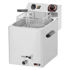 
                                    Fritéza elektrická 0,38 kW/l, 8 l stolní s výpustí 230 V
                                