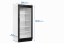 Chladicí skříň prosklené dveře - TEFCOLD CEV 425 1 LED