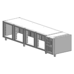 
                                    Korpus stolů SM 4D mrazicí nerez
                                
