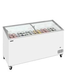 Pultová mraznička prosklené oblé víko - IC502SCEB