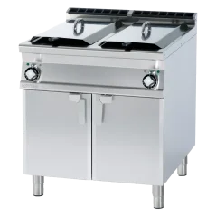 
                                    Fritéza elektrická dvojitá 0,88 kW/l, 18+18 l s podestavbou 400 V
                                