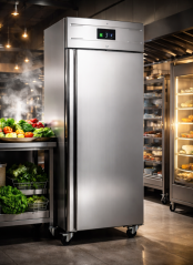 Chladicí skříň plné dveře - TEFCOLD GUC 70