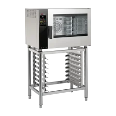 
                                    Konvektomat elektrický nástřik dotykový barevný automatické mytí pravé dveře 5x GN 1/2
                                