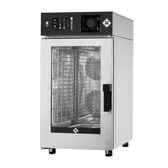 
                                    Konvektomat SLIM elektrický 10x GN 1/1 automatické mytí nástřik dotykový ovládací panel 7" 400 V levé dveře
                                