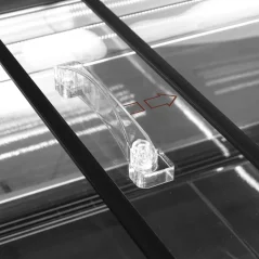 Chladicí/mrazicí vitrína samoobslužná, ventilovaná - EIB-D1020-B1