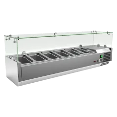 
                                    Vitrína chladicí pultová 6 x GN 1/4
                                