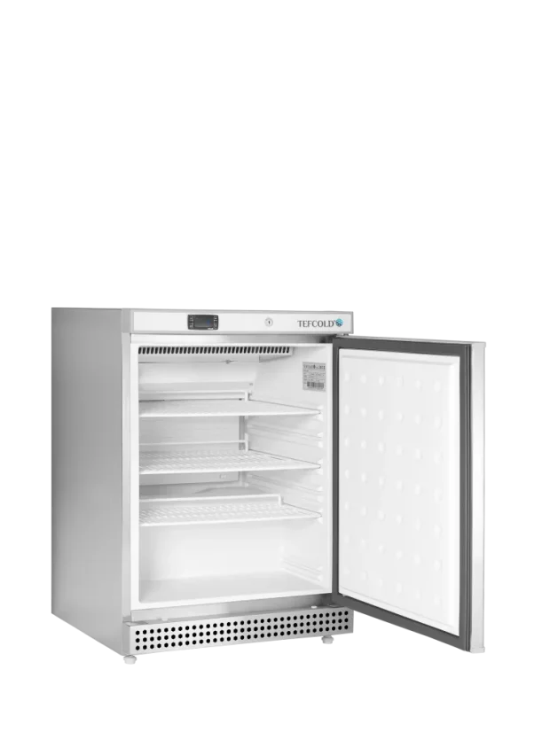 Chladicí skříň plné dveře, nerez - TEFCOLD UR 200 X1