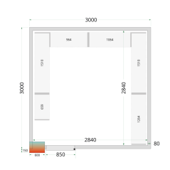 
                                    CR 300x300x220 WD
                                