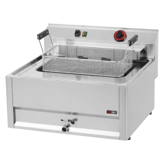 
                                    Fritéza elektrická 0,56 kW/l, 16 l bez podestavby 400 V
                                