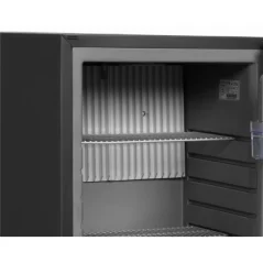 Minibar plné dveře, černé opláštění - TM 44