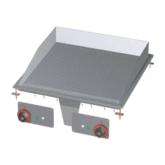 
                                    Grilovací deska 56x55 drop-in elektrická rýhovaná 400 V
                                