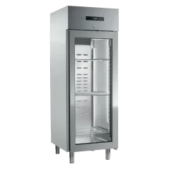 
                                    Skříň chladicí 700 l sterilizátor, prosklená GN 2/1, nerez
                                