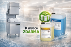 REDFOX - QQI 102 - myčka průběžná + mycí i oplachová chemie zdarma